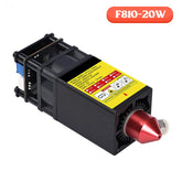 20W Laser Module Diode Fixed Lens With Air Assist For Laser Engraver Wood Cutting